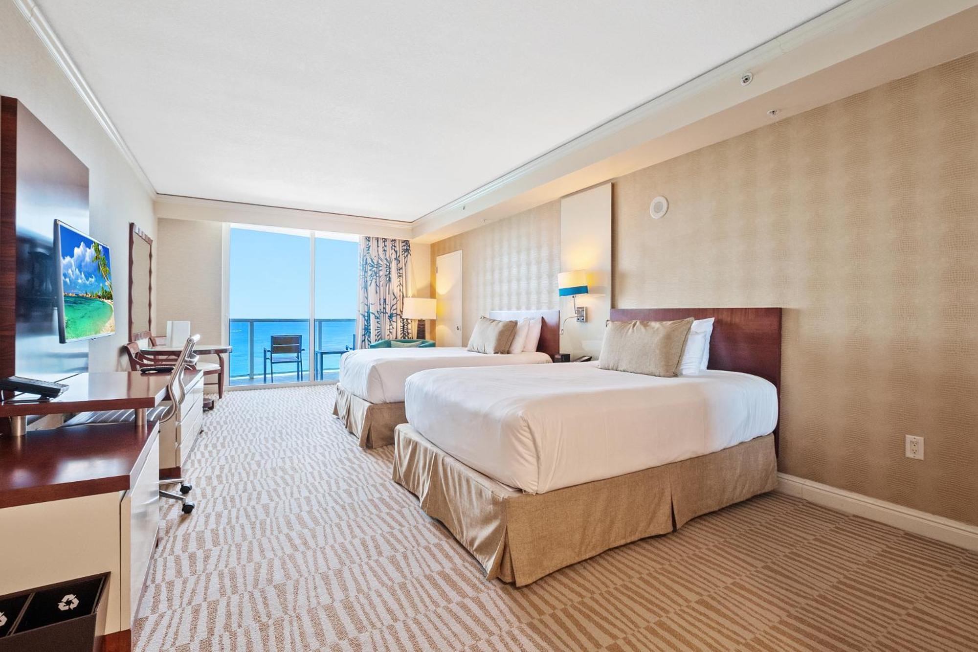 Trump International Deluxe 2 Queen Bed Ocean Front Sunny Isles Beach Εξωτερικό φωτογραφία